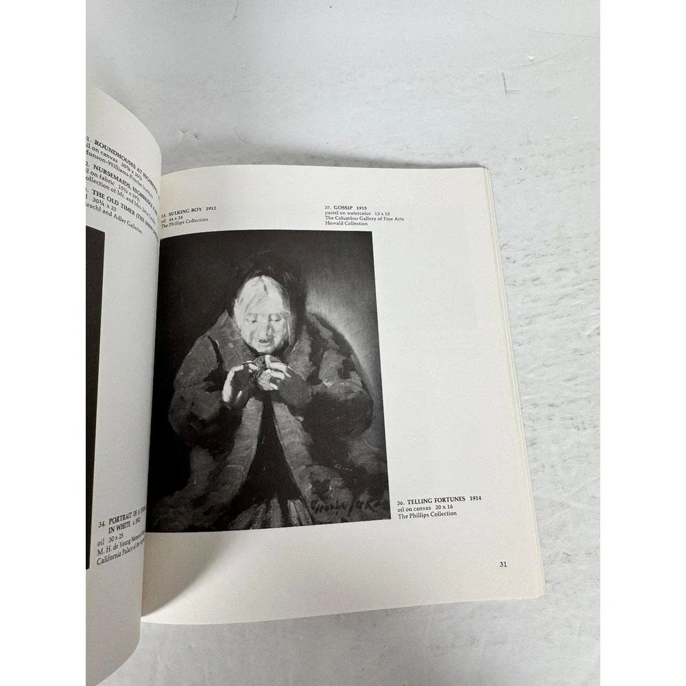 George Luks Art Exhibition Catalog 1973 Munson-Williams-Proctor Institute